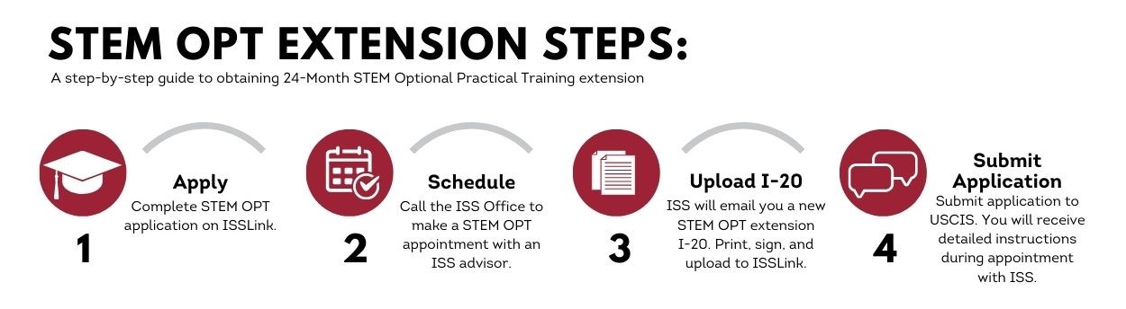 STEM OPT Extension Steps